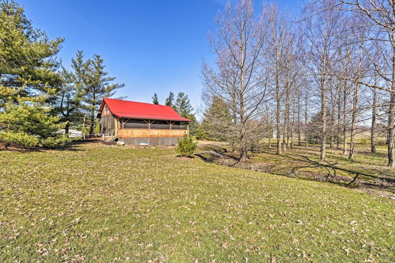 Honey House Cabin - A Quiet Countryside Retreat! Nappanee Zewnętrze zdjęcie